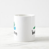 Buddy Schattigee boekenwurm lezen met boek Koffiemok (Center)