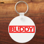 Buddy Stamp Sleutelhanger (Achterkant)