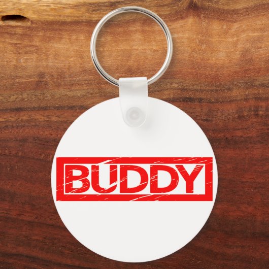 Buddy Stamp Sleutelhanger (Achterkant)