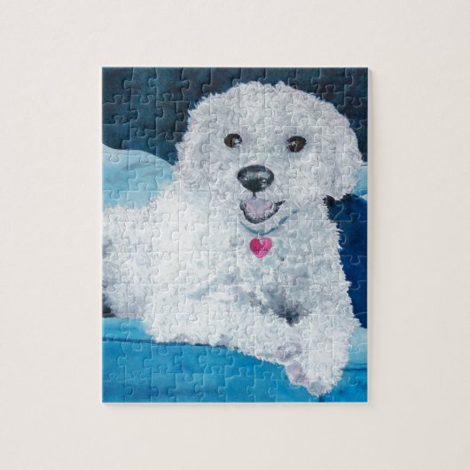 Buddy the Bichon Frise Legpuzzel (Verticaal)