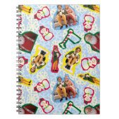 Buddy the Elf and Santa North Pole Pattern Notitieboek (Voorkant)