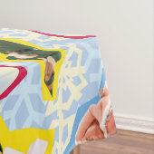 Buddy the Elf and Santa North Pole Pattern Tafelkleed (Voorbeeld)