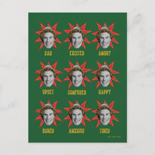 Buddy the Elf | Bewerken Briefkaart (Voorkant)