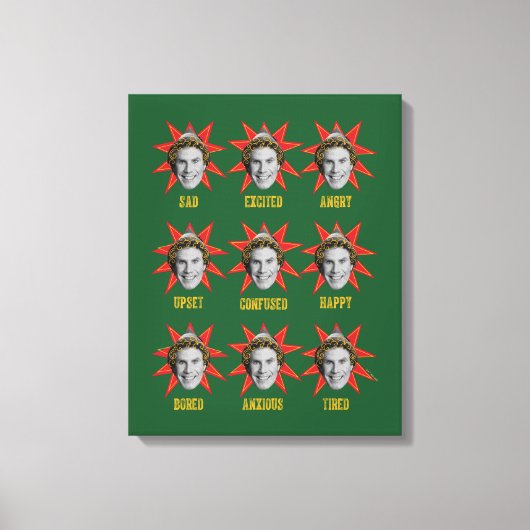 Buddy the Elf | Bewerken Canvas Afdruk (Voorkant)