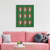 Buddy the Elf | Bewerken Canvas Afdruk (Insitu (Woonkamer))