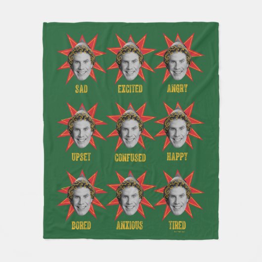 Buddy the Elf | Bewerken Fleece Deken (Voorkant)