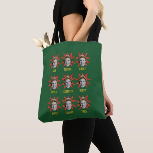 Buddy the Elf | Bewerken Tote Bag (Dichtbij)