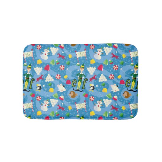 Buddy the Elf Cartoon Pattern Badmat (Voorkant)