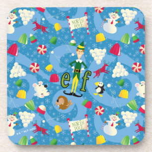 Buddy the Elf Cartoon Pattern Bier Onderzetter