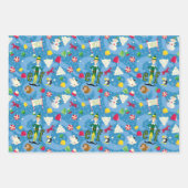 Buddy the Elf Cartoon Pattern Inpakpapier Vel (Voorkant 2)