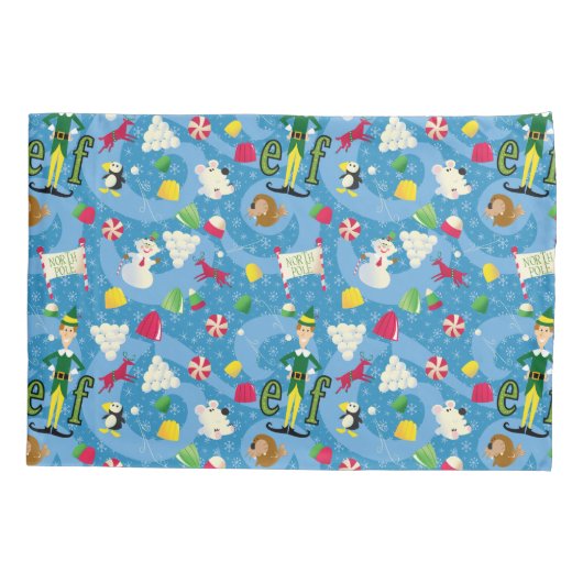 Buddy the Elf Cartoon Pattern Kussensloop (Achterkant)