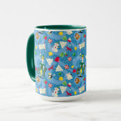 Buddy the Elf Cartoon Pattern Mok (Voorkant links)