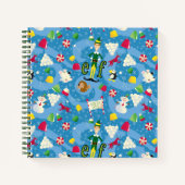 Buddy the Elf Cartoon Pattern Notitieboek (Voorkant)