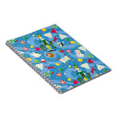 Buddy the Elf Cartoon Pattern Notitieboek (Rechterzijde)