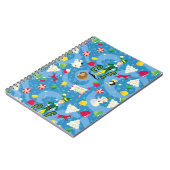 Buddy the Elf Cartoon Pattern Notitieboek (Linkerzijde)
