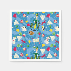 Buddy the Elf Cartoon Pattern Servet
