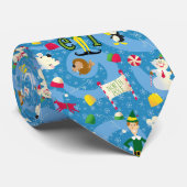 Buddy the Elf Cartoon Pattern Stropdas (Opgerold)