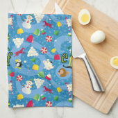 Buddy the Elf Cartoon Pattern Theedoek (Quarter Fold)