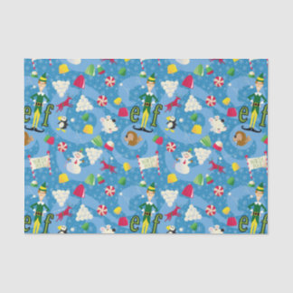 Buddy the Elf Cartoon Pattern Tissuepapier