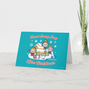 Buddy the Elf Chibi Grafisch Kaart