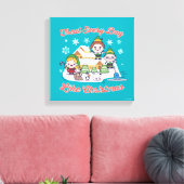 Buddy the Elf Chibi Graphic Canvas Afdruk (Insitu (Woonkamer))