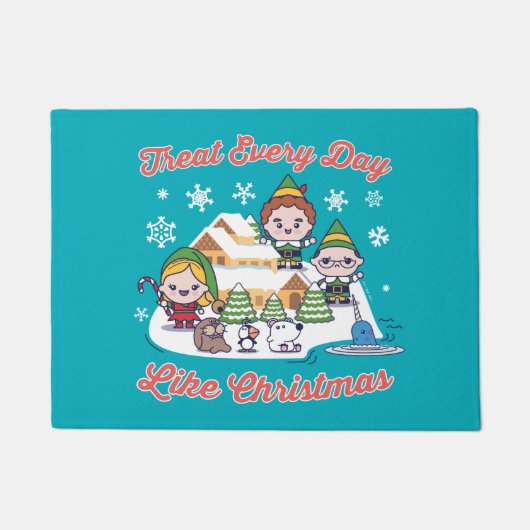 Buddy the Elf Chibi Graphic Deurmat (Voorkant)