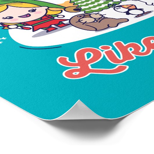 Buddy the Elf Chibi Graphic Poster (Hoek)