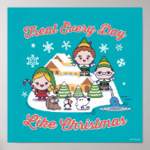 Buddy the Elf Chibi Graphic Poster (Voorkant)
