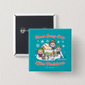 Buddy the Elf Chibi Graphic Vierkante Button 5,1 Cm (Voorkant /achterkant)