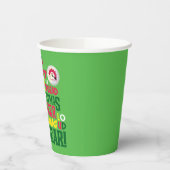 Buddy the Elf Christmas Cheer Graphic Quote Papieren Bekers (Links)