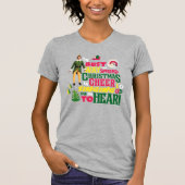 Buddy the Elf Christmas Cheer Graphic Quote T-shirt (Voorkant)
