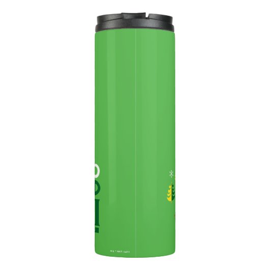 Buddy the Elf Christmas Cheer Graphic Quote Thermosbeker (Achterkant)