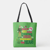 Buddy the Elf Christmas Cheer Graphic Quote Tote Bag (Achterkant)