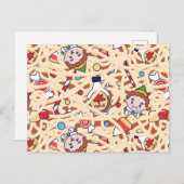 Buddy the Elf | Christmas Cheer Pattern Briefkaart (Voorkant / Achterkant)