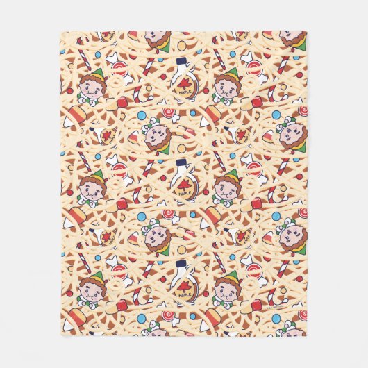 Buddy the Elf | Christmas Cheer Pattern Fleece Deken (Voorkant)