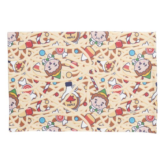 Buddy the Elf | Christmas Cheer Pattern Kussensloop (Voorkant)