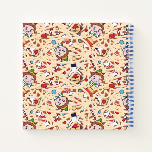 Buddy the Elf | Christmas Cheer Pattern Notitieboek (Achterkant)