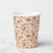 Buddy the Elf | Christmas Cheer Pattern Papieren Bekers (Achterkant)