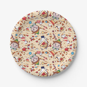Buddy the Elf   Christmas Cheer Pattern Papieren Bordje