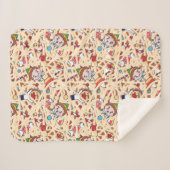 Buddy the Elf | Christmas Cheer Pattern Sherpa Deken (Voorkant (horizontaal))