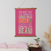 Buddy the Elf Christmas Cheer Quote Hangend Wandkleed (Slaapkamer)