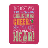 Buddy the Elf Christmas Cheer Quote Magneet (Verticaal)