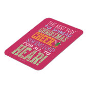 Buddy the Elf Christmas Cheer Quote Magneet (Linkerzijde)