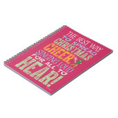 Buddy the Elf Christmas Cheer Quote Notitieboek (Linkerzijde)