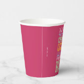 Buddy the Elf Christmas Cheer Quote Papieren Bekers (Rechts)