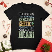 Buddy the Elf Christmas Cheer Quote T-shirt