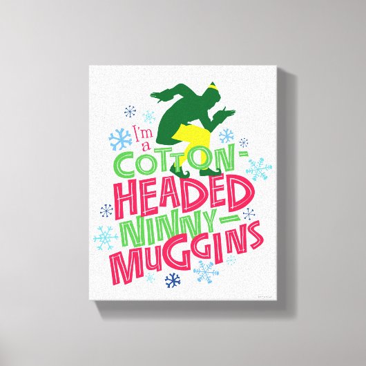 Buddy the Elf | Cotton Headed Ninny-Muggins Canvas Afdruk (Voorkant)