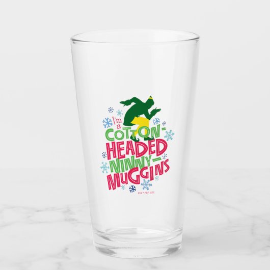 Buddy the Elf | Cotton Headed Ninny-Muggins Glas (Voorkant)