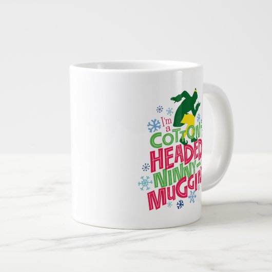 Buddy the Elf | Cotton Headed Ninny-Muggins Grote Koffiekop (Voorkant rechts)