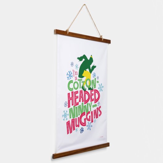 Buddy the Elf | Cotton Headed Ninny-Muggins Hangend Wandkleed (Gebogen)